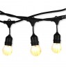 Garden garland V-TAC (rope) 5 meters 10 lamp holders E27 Rubber+Socket IP54 VT-7135