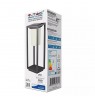 Solar Garden Bollard V-TAC 4W LED SAMSUNG CHIP Gray 2-functions IP65 VT-66 3000K 280lm