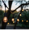 Garden garland V-TAC (rope) 5 meters 10 lamp holders E27 Rubber+Socket IP54 VT-7135