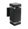 Garden wall lamp V-TAC VT-968 2xE27 IP44 (SKU 93574) Black