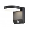 Projector Façade Luminaire V-TAC 17W LED Motion Sensor Round Black IP65 VT-11020S-RD-B 4000K 2480lm