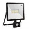 LED floodlight with motion sensor Maclean, slim 50W, 4000lm, cool white (6000K), IP44, MCE650 CW PIR