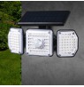Maclean IP65 Solar LED Lamp with Motion and Dusk-to-Dawn Sensor IP65 4W 320lm 4000K Li-ion 1200 mAh 3 Operating Modes Floodlight