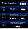 Maclean IP65 Solar LED Lamp with Motion and Dusk-to-Dawn Sensor IP65 4W 320lm 4000K Li-ion 1200 mAh 3 Operating Modes Floodlight