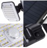 Maclean IP65 Solar LED Lamp with Motion and Dusk-to-Dawn Sensor IP65 4W 320lm 4000K Li-ion 1200 mAh 3 Operating Modes Floodlight