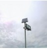 LED Solar Projector V-TAC 20W Black IP65, Remote Control, Timer VT-60W 6000K 1650lm