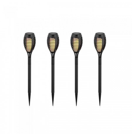 Solar lamp V-TAC VT-724 1W LED 50cm 2200K (SKU 8689) 4 pc(s) Black