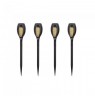 Solar lamp V-TAC VT-724 1W LED 50cm 2200K (SKU 8689) 4 pc(s) Black