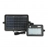 Solar LED projector V-TAC 10W USB Black IP65 VT-788-10 4000K 1100lm