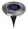 Maclean MCE318 LED Solar Pathway Lights with Ground Spike 12 LED SMD Neutral White 4000K 0.7 W Solar Lamp for Outdoor Path