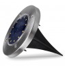 Maclean MCE318 LED Solar Pathway Lights with Ground Spike 12 LED SMD Neutral White 4000K 0.7 W Solar Lamp for Outdoor Path Light