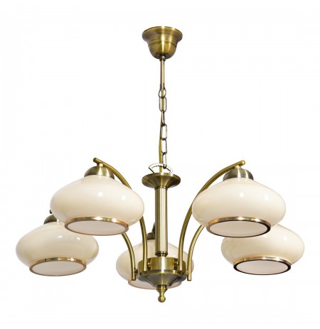 Activejet Ceiling lamp AJE-RITA 5P E27 5x40W Patina