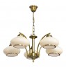 Activejet Ceiling lamp AJE-RITA 5P E27 5x40W Patina