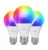 NANOLEAF ESSENTIALS Smart bulb Bluetooth A60 E27 Matter 9W 806LM color RGBCW 2700-6500K (NF080B02-3A19E) 3 pcs.