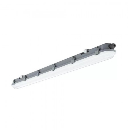 LED hermetic luminaire V-TAC M-SERIES VT-60018 60cm 18W 120Lm/W 6400K 2160lm (SKU 2120210) Grey