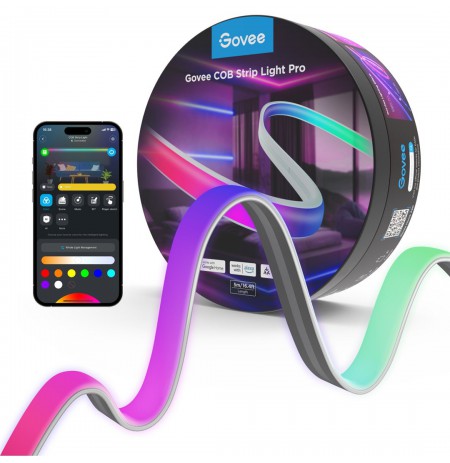 Govee H61E5 COB Strip Lights Pro 3m | LED Strip | Wi-Fi, Bluetooth, RGBICW
