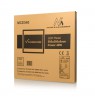 LED panel Maclean, Ceiling, slim 40W, Warm White (3000K), 595x595x8mm, raster, FLICKER-FREE function, MCE540