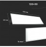 LED panel V-TAC VT-12031 29W 1200x300 137Lm/W 6400K 3960lm (SKU 216258) White