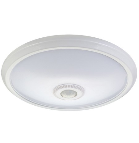LED ceiling light with motion sensor and emergency power supply Maclean, PIR sensor and emergency power supply, range 6m, 12W, n