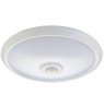 LED ceiling light with motion sensor and emergency power supply Maclean, PIR sensor and emergency power supply, range 6m, 12W,