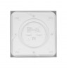 Plafond V-TAC VT-8624SW-SQ surface-mounted 24W LED IP44 30x30cm motion detector 4000K 2400lm (SKU 7667) White