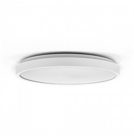 Plafond V-TAC VT-8624S surface-mounted 24W LED IP44 29cm motion detector 3000K 2500lm (SKU 76621) White
