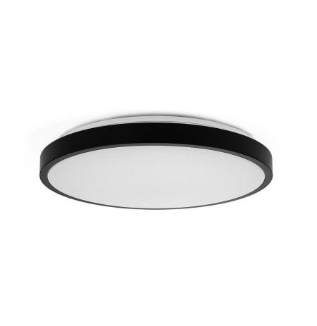 Plafond V-TAC VT-8630B surface-mounted 36W LED IP44 42cm 4000K 3820lm (SKU 76401) Black