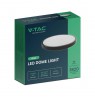 Plafond V-TAC VT-8630B surface-mounted 36W LED IP44 42cm 4000K 3820lm (SKU 76401) Black