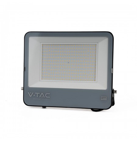 LED projector V-TAC 200W 100Lm/W Przewód 1mb SAMSUNG CHIP black VT-44204 4000K 17540lm 5 Lat Gwarancji