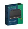 Rail luminaire 48V V-TAC 10W LED SMART WiFi TRACKLIGHT 3in1 Black VT-3610 2700K-6400K 900lm