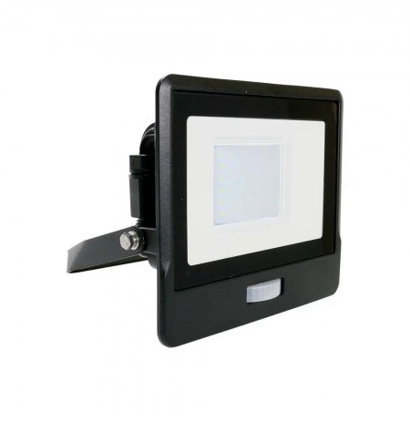 LED projector V-TAC VT-138S 30W SAMSUNG CHIP Motion sensor 3000K 2340lm (SKU 20262) Black