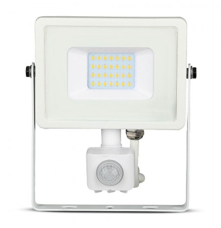 LED projector V-TAC VT-20-S-B 20W SAMSUNG CHIP Motion sensor 6400K 1600lm (SKU 450) White