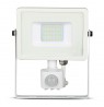 LED projector V-TAC VT-20-S-B 20W SAMSUNG CHIP Motion sensor 6400K 1600lm (SKU 450) White