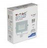 LED projector V-TAC VT-30-S-W 30W SAMSUNG CHIP Motion sensor 6400K 2400lm (SKU 459) White