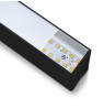 V-TAC LED Linear SAMSUNG CHIP 40W luminaire For connecting Suspended Black 120cm VT-7-40 4000K 3270lm