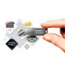 Pen drive ADATA UV250 AUV250-32G-RBK (32GB, USB 2.0, silver color)