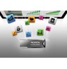 Pen drive ADATA UV250 AUV250-32G-RBK (32GB, USB 2.0, silver color)