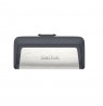 SanDisk Drive USB Ganda Ultra Tipe-C 256 GB USB flash drive USB Type-A / USB Type-C 3.2 Gen 1 (3.1 Gen 1) Grey, Silver