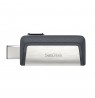 SanDisk Drive USB Ganda Ultra Tipe-C 256 GB USB flash drive USB Type-A / USB Type-C 3.2 Gen 1 (3.1 Gen 1) Grey, Silver