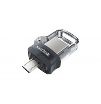 Pen drive SanDisk ULTRA SDDD3-128G-G46 (128GB, microUSB, USB 3.0, gray color)
