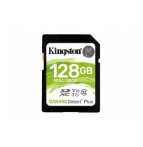 KINGSTON 128GB SDXC Canvas Select Plus 100R C10 UHS-I U3 V30