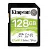 KINGSTON 128GB SDXC Canvas Select Plus 100R C10 UHS-I U3 V30