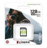 KINGSTON 128GB SDXC Canvas Select Plus 100R C10 UHS-I U3 V30
