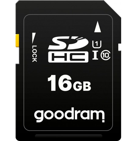 Card memory GoodRam S1A0-0160R12 (16GB, Class 10, Class U1, V10, Memory card)