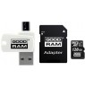 Card memory with adapter and card reader GoodRam All in one M1A4-1280R12 (128GB, Class 10, Adapter, Memory card, MicroSDHC card