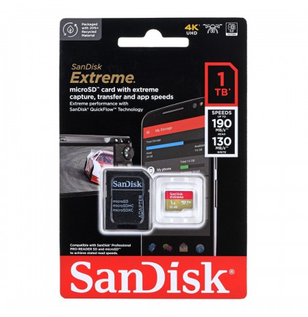 SanDisk Extreme 1.02 TB MicroSDXC UHS-I Class 3