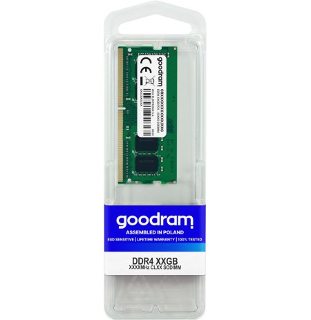 GOODRAM SO-DIMM DDR4 8GB PC4-25600 3200MHz CL22