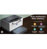 HP LaserJet M209dw Printer, Black and white, Printer for Home and home office, Print, Two-sided printing, Compact Size, Energy E