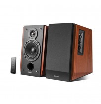 Edifier R1700BT 2.0 Bluetooth Bookshelf Speakers (Pair) - black/brown