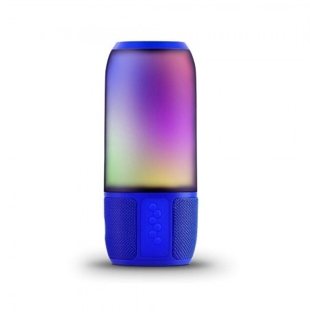 Wireless LED speaker V-TAC SMART VT-7456 RGB Bluetooth 2x3W (SKU 8569) Blue